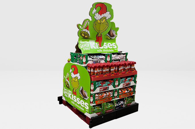 Hershey Grinch topper