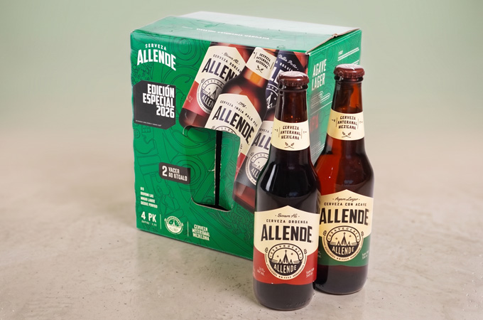Allende Beer Award Winning Packaging