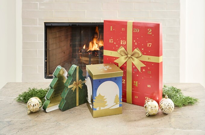 Luxury Packaging Design Holiday Confectionary Boxes