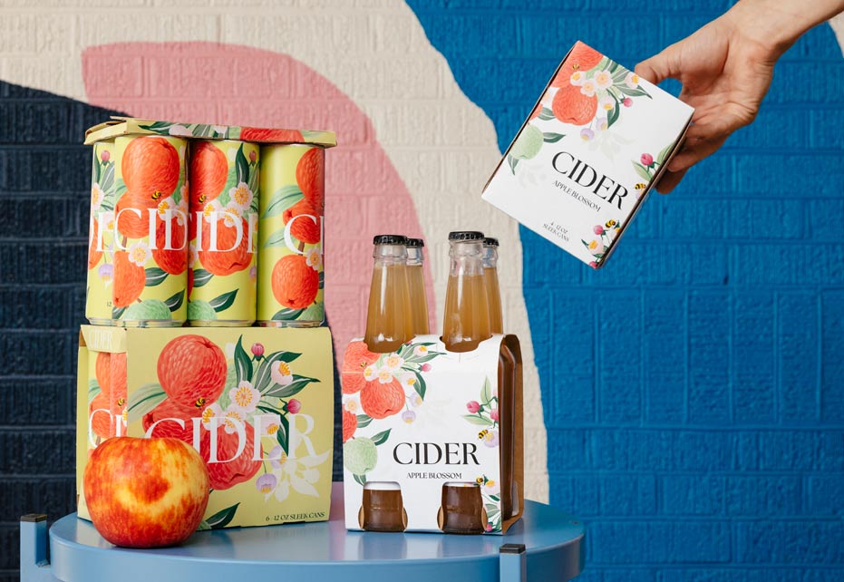 cider packaging