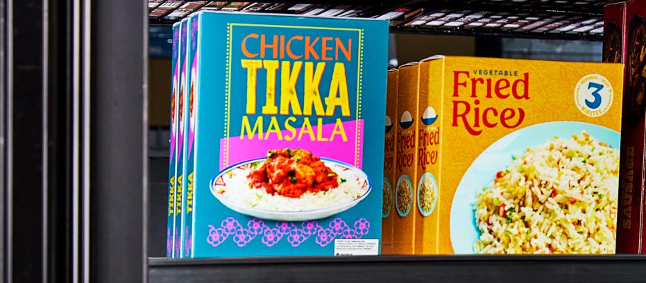 culturally inspired frozen food packaging