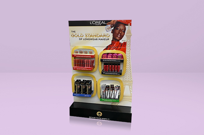 L’Oréal partnered with Smurfit Westrock to launch an innovative, award-winning and fully recyclable retail display for their 2024 Olympic promotion