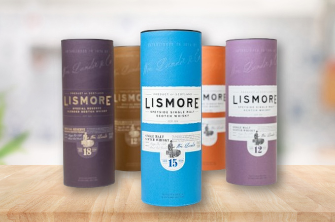 Lismore Whiskey Packaging